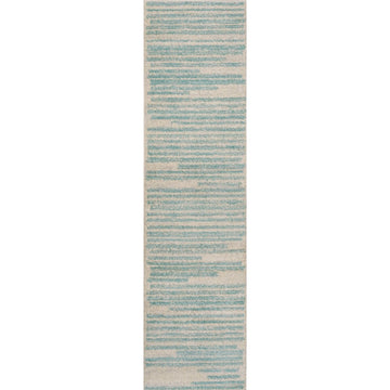 Khalil Modern Berber Stripe Area Rug